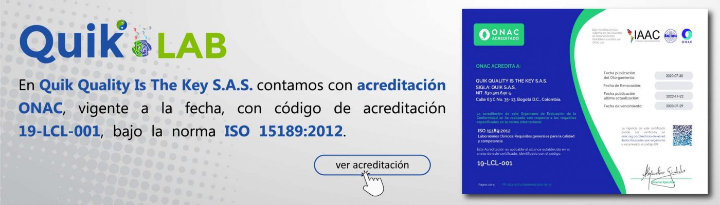 Laboratorio Acreditado ISO 15189:2012