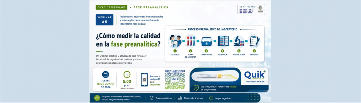 Indicadores en la fase preanalítica